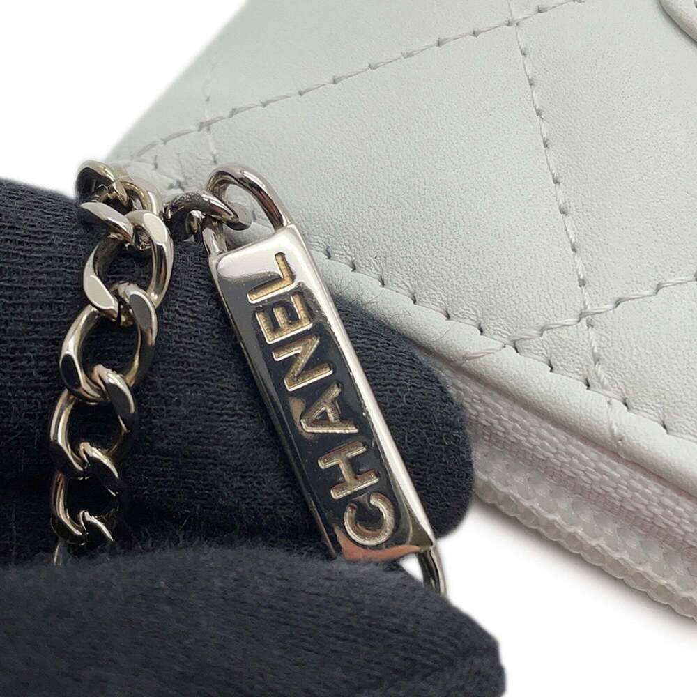 CHANEL Authentic Black Logo Wallet - Picture 9 of 16